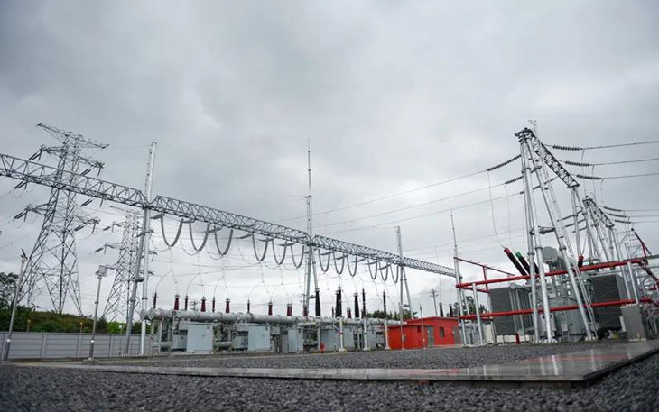 四川泸州安宁变电站基建项目一次设备安装